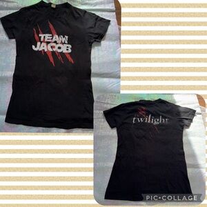 Tultex Vintage Twilight Women’s S/M Black Team Jacob Short Sleeve T Shirt